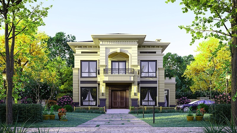 定安乡村别墅的墙壁通常用什么砖砌？